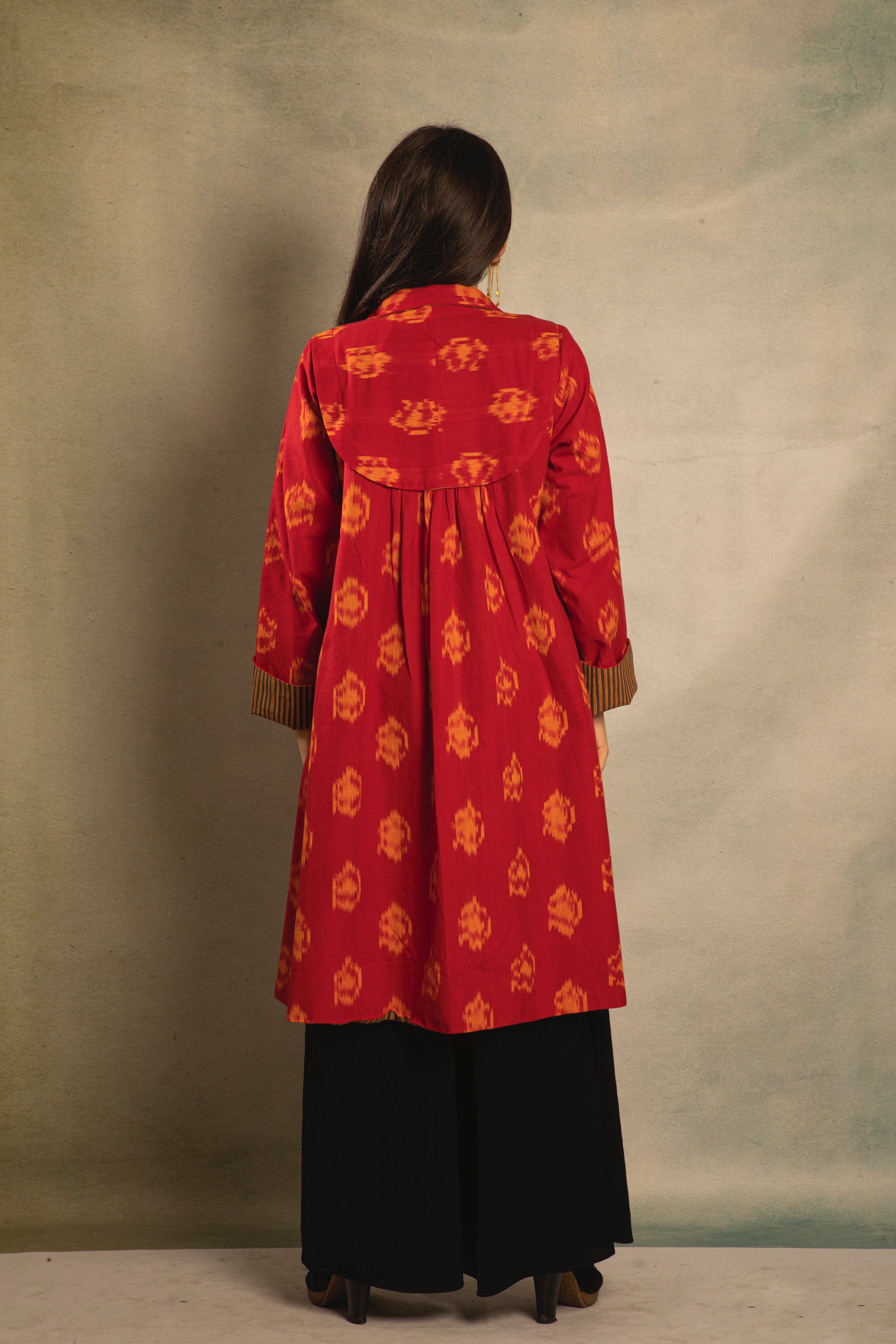 Red and Mustard Jacket