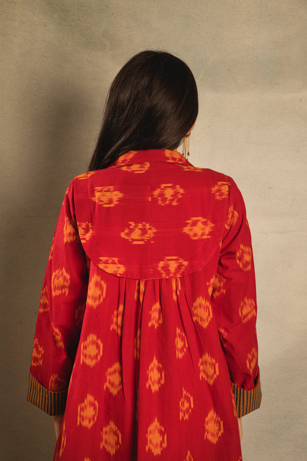 Red and Mustard Jacket