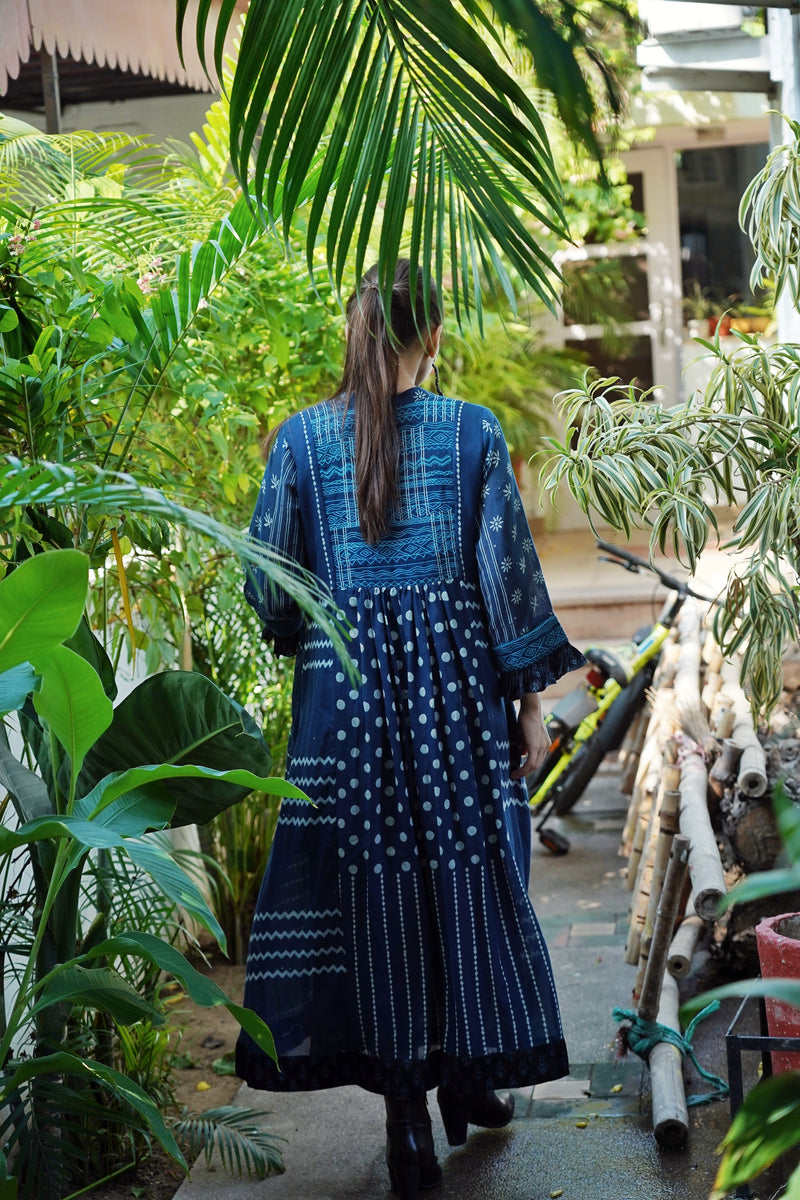 Manjira Indigo Dress