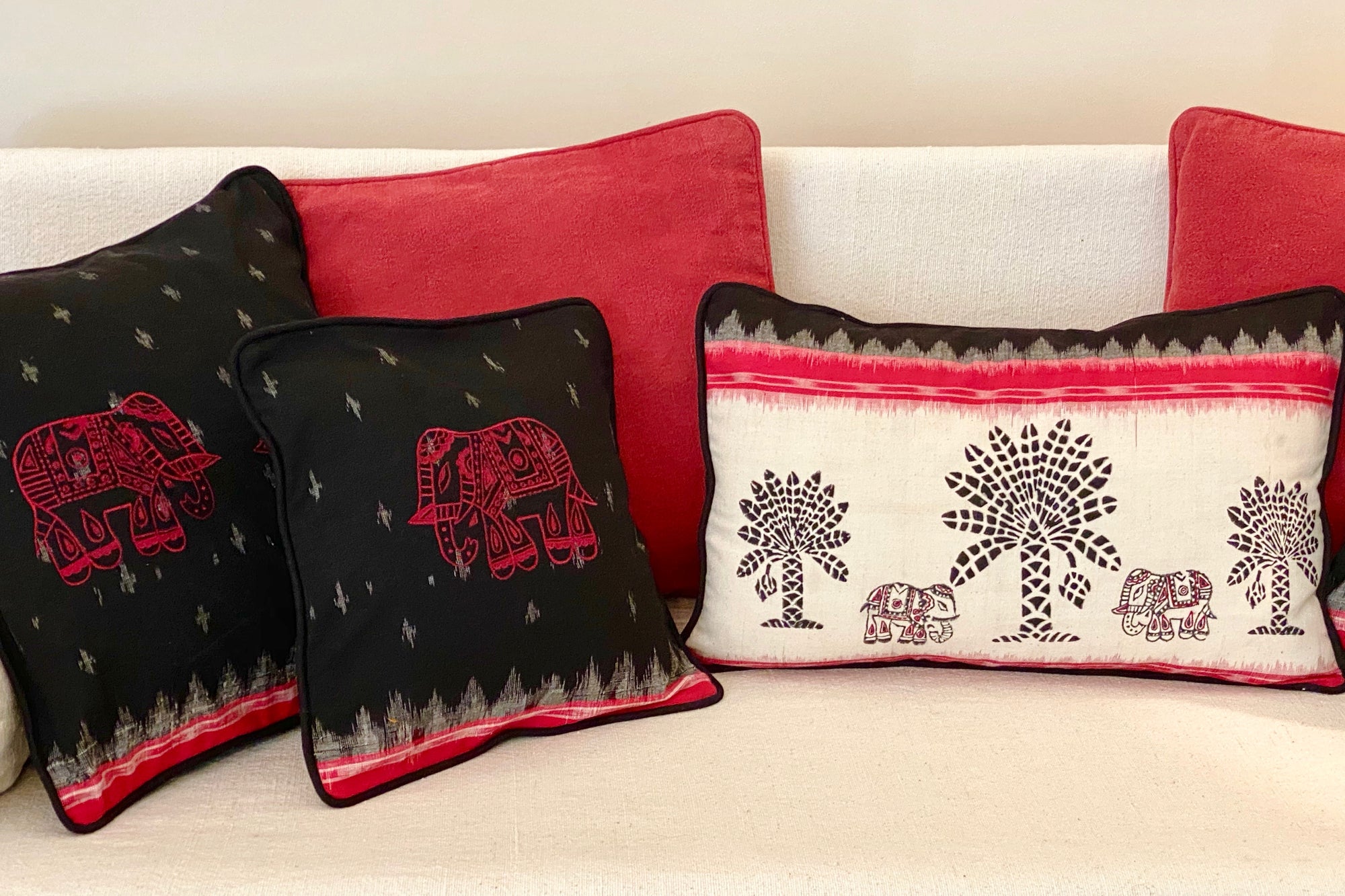 The Elephant Cushion Cover