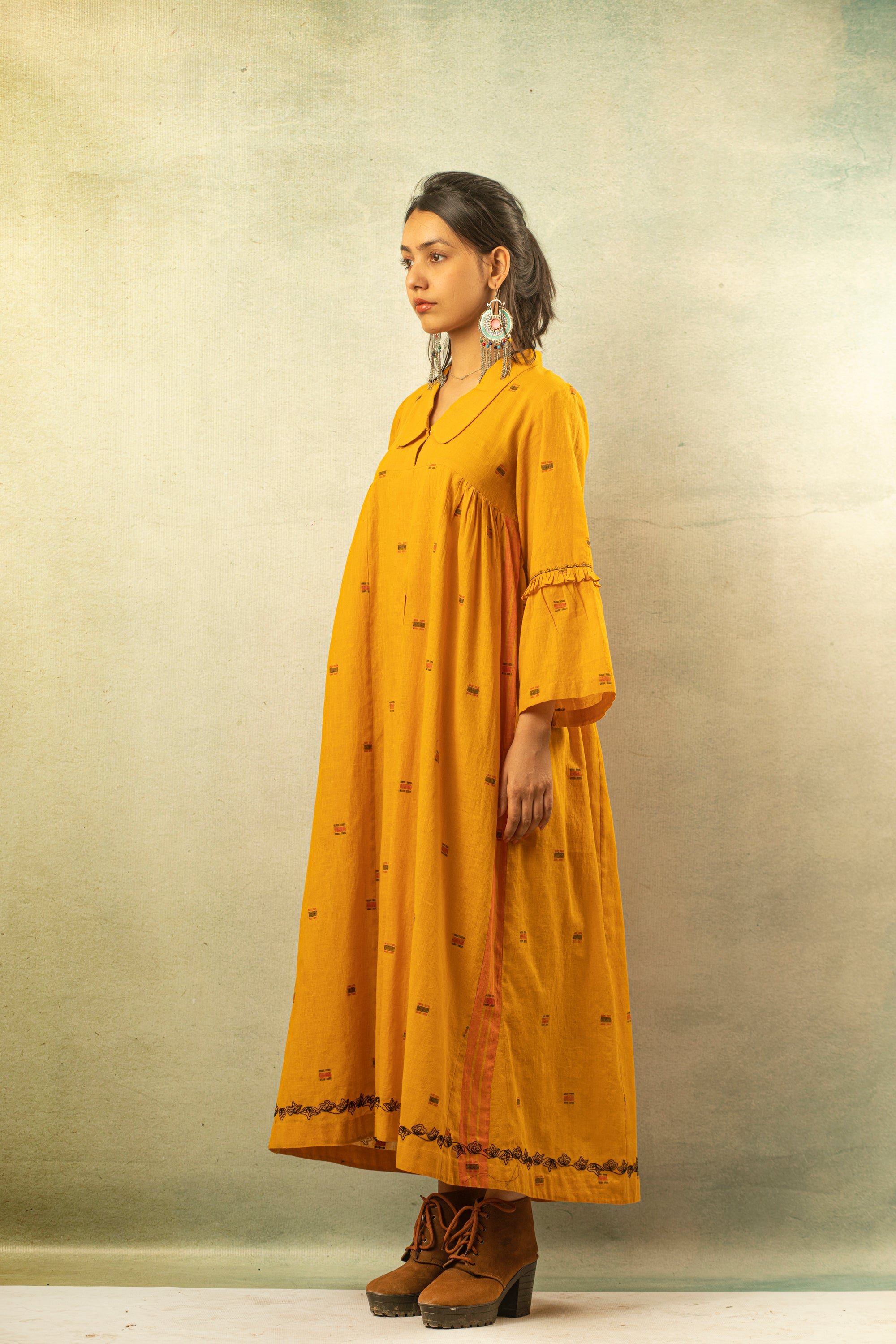 Mustard Dress