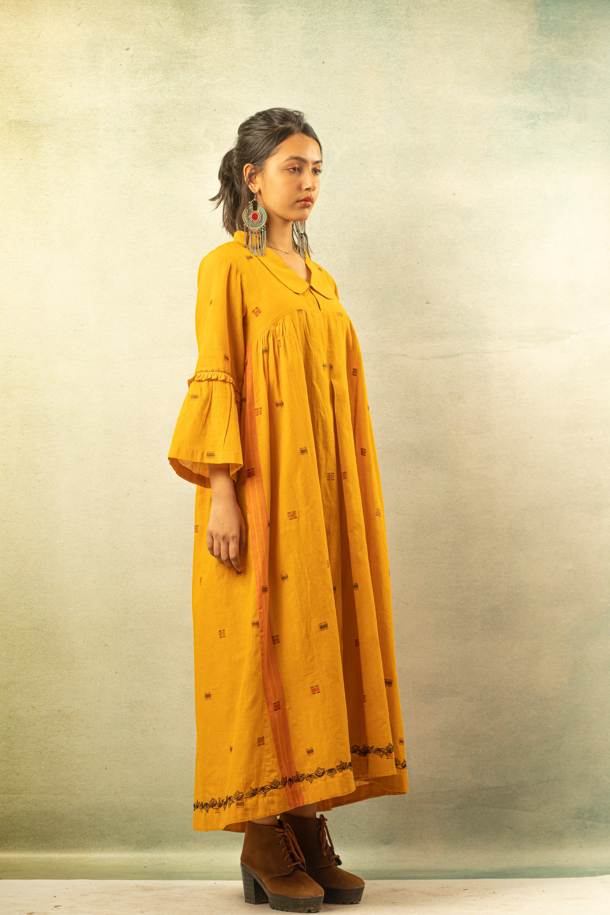 Mustard Dress