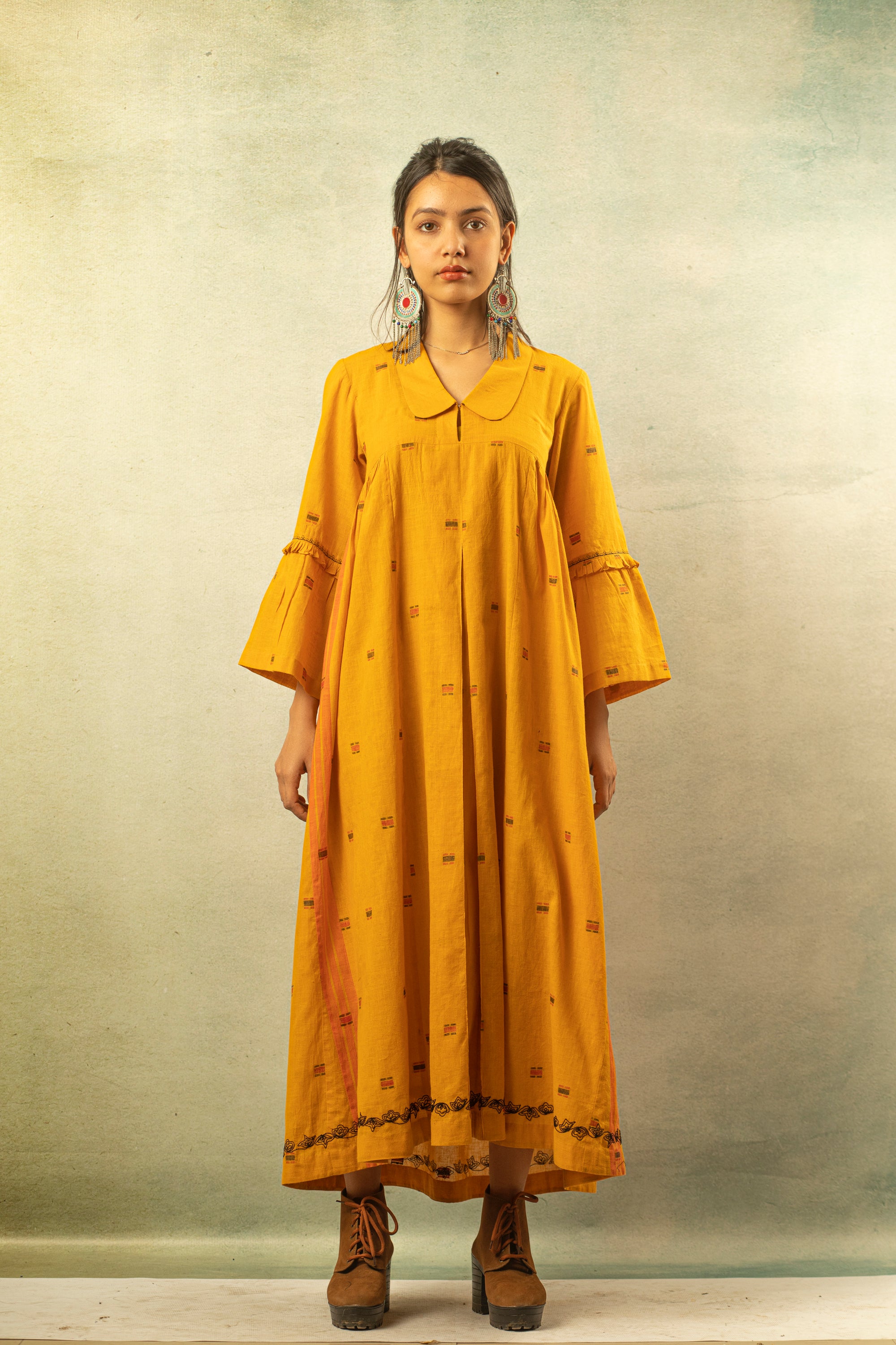 Mustard Dress