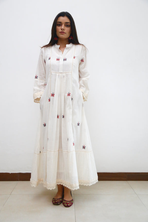 Ivory Garden Dress