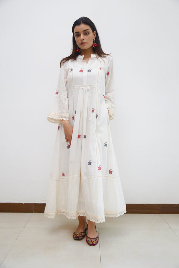 Ivory Garden Dress