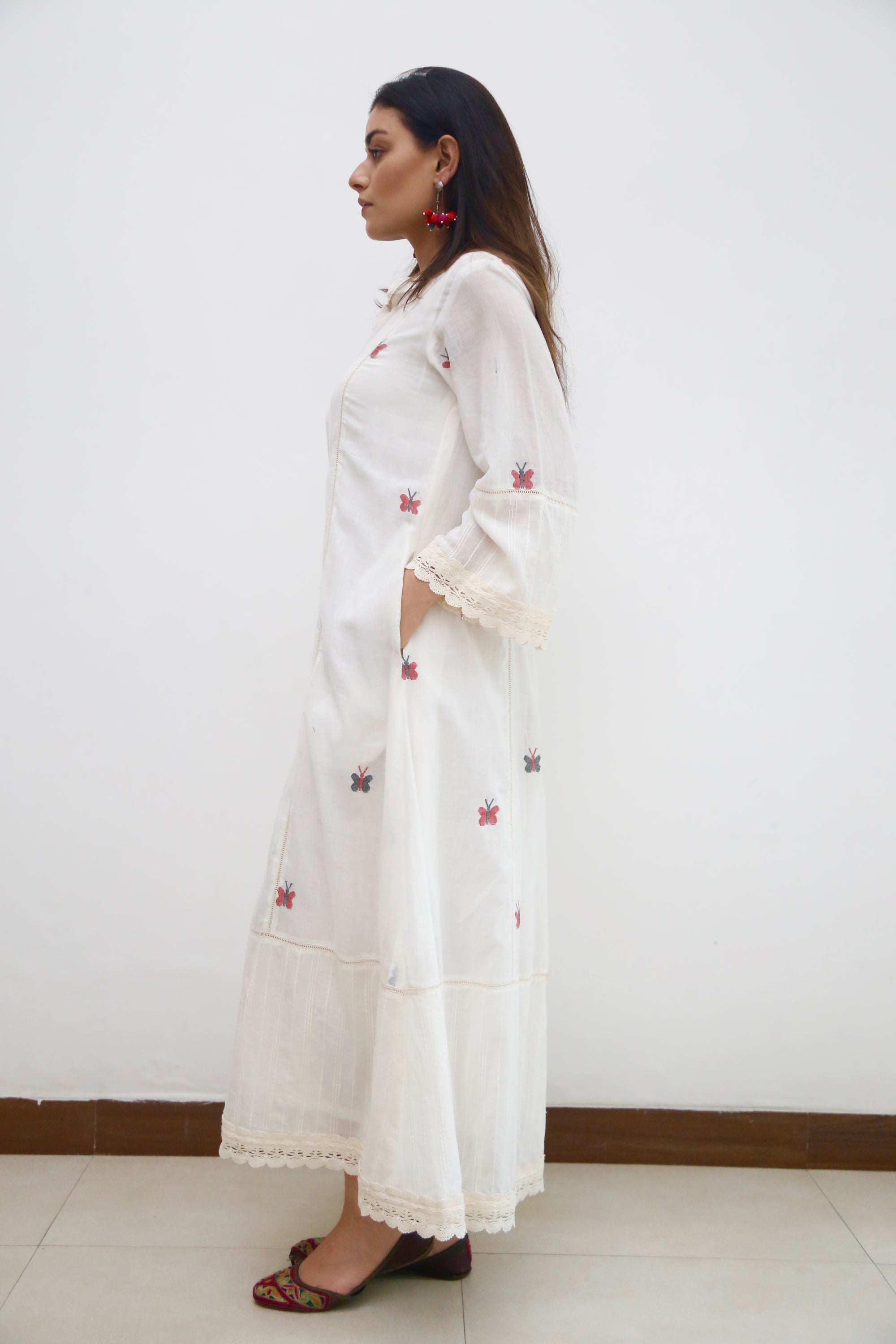 Ivory Garden Dress