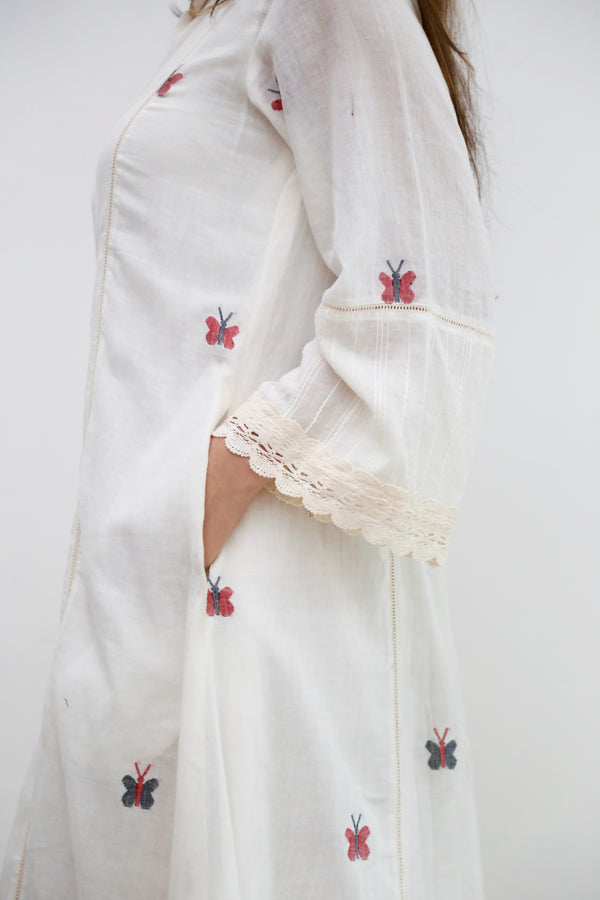 Ivory Garden Dress