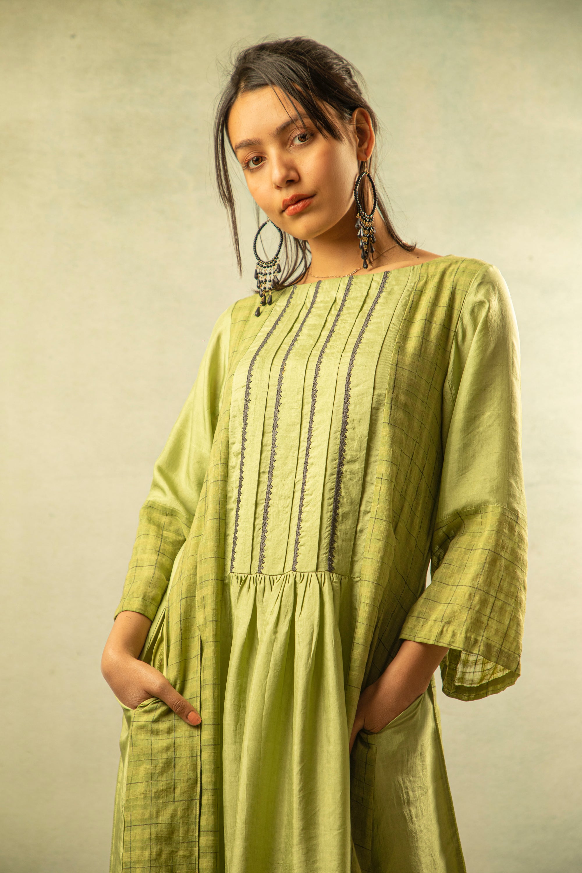 Green Prasine Dress