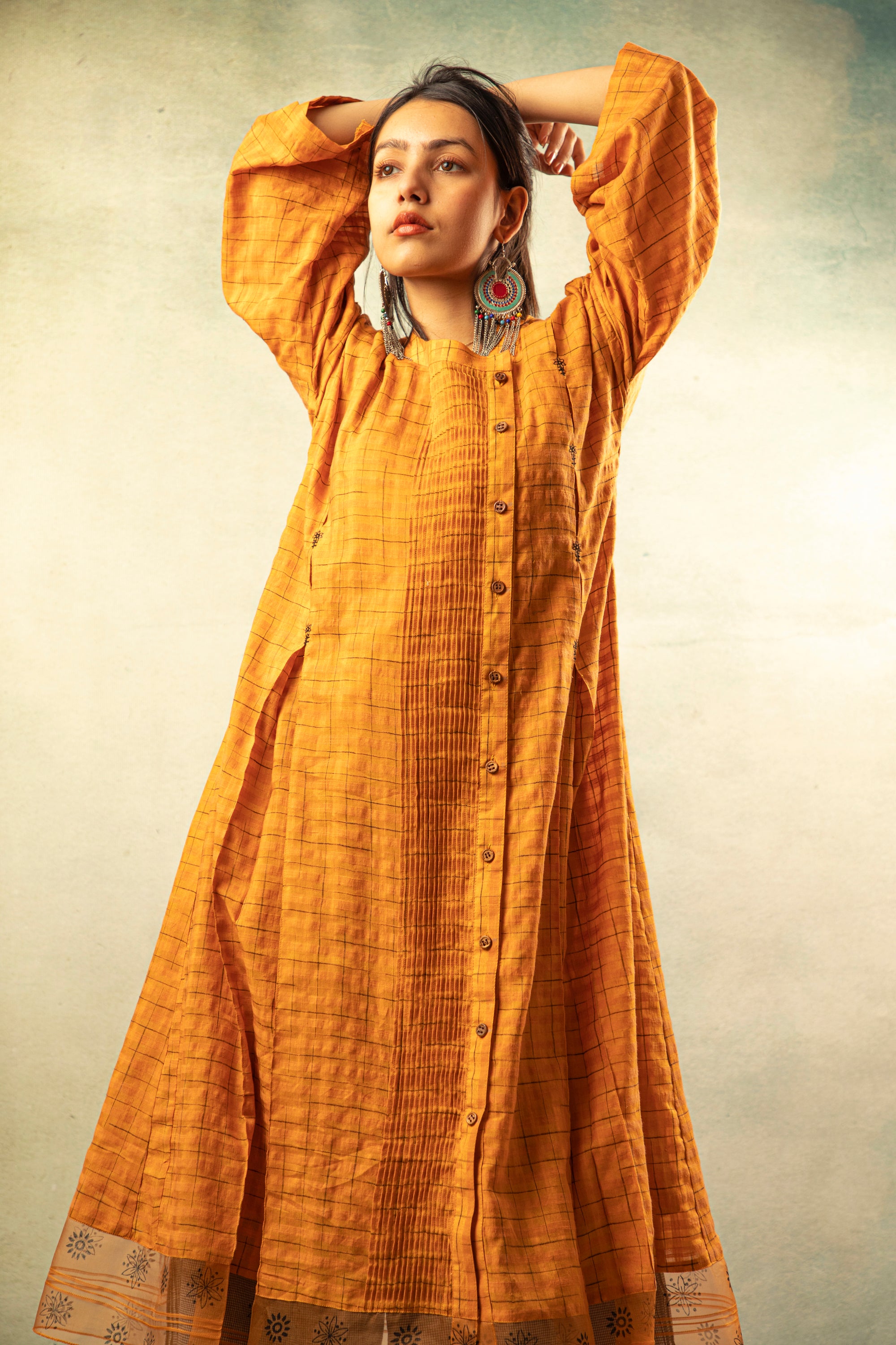 Orange Zinnia Dress