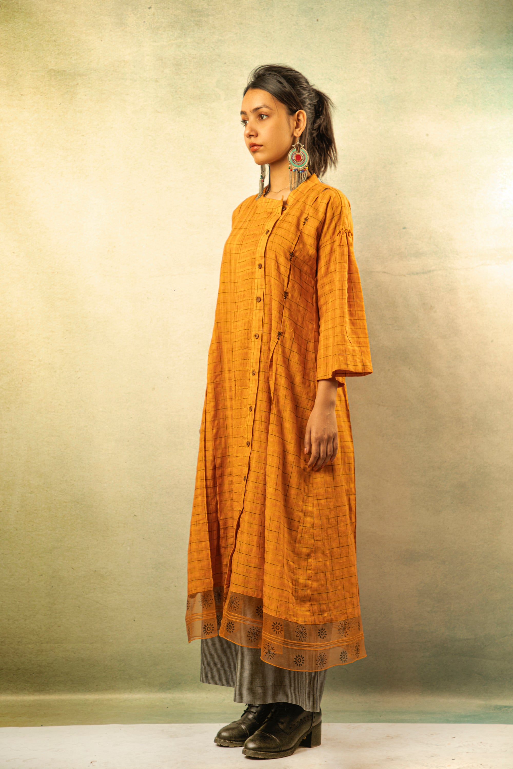 Orange Zinnia Dress