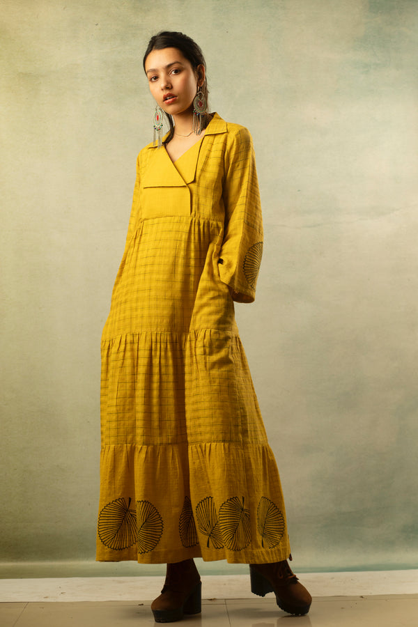 Yellow Sunflower Dress