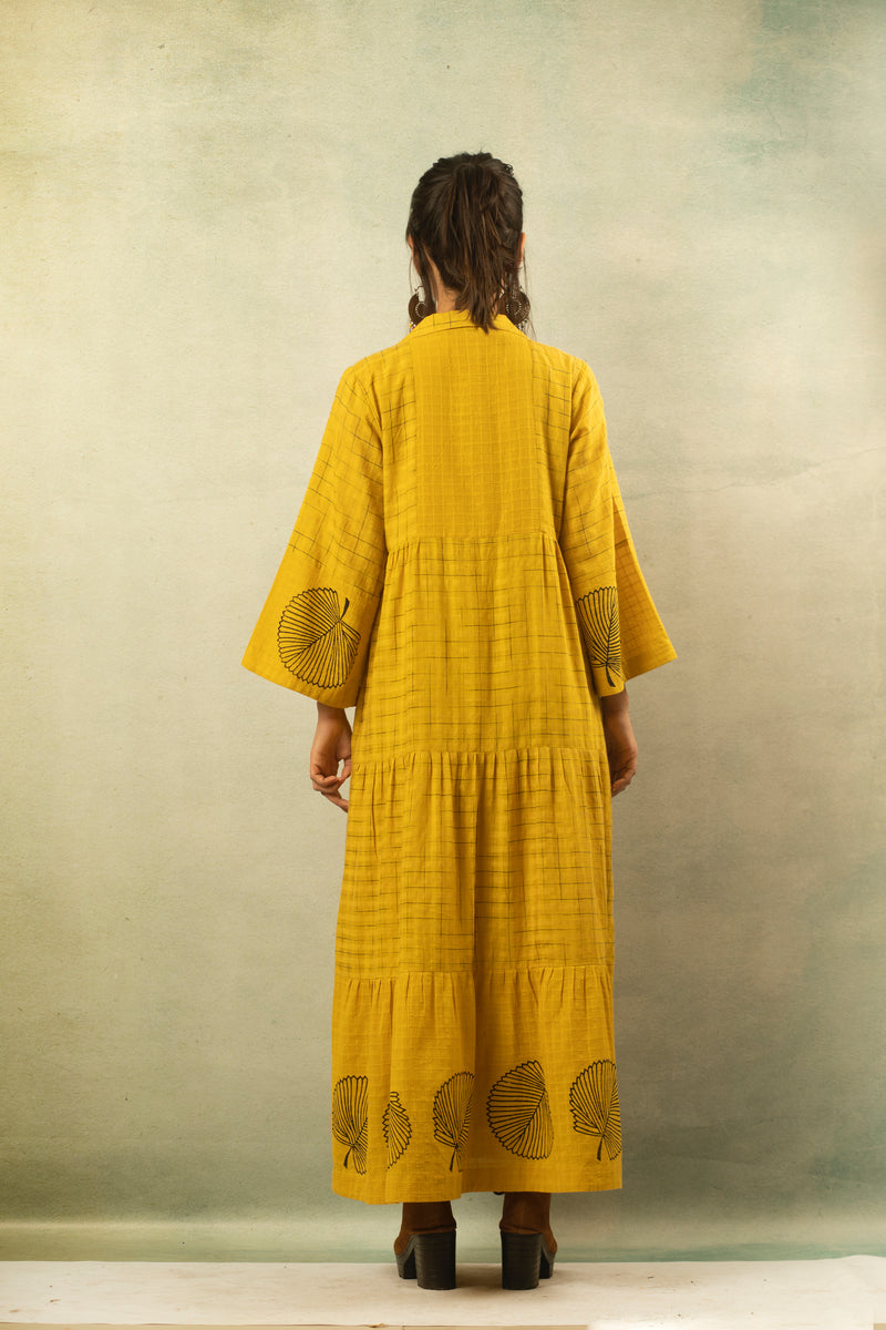 Yellow Sunflower Dress
