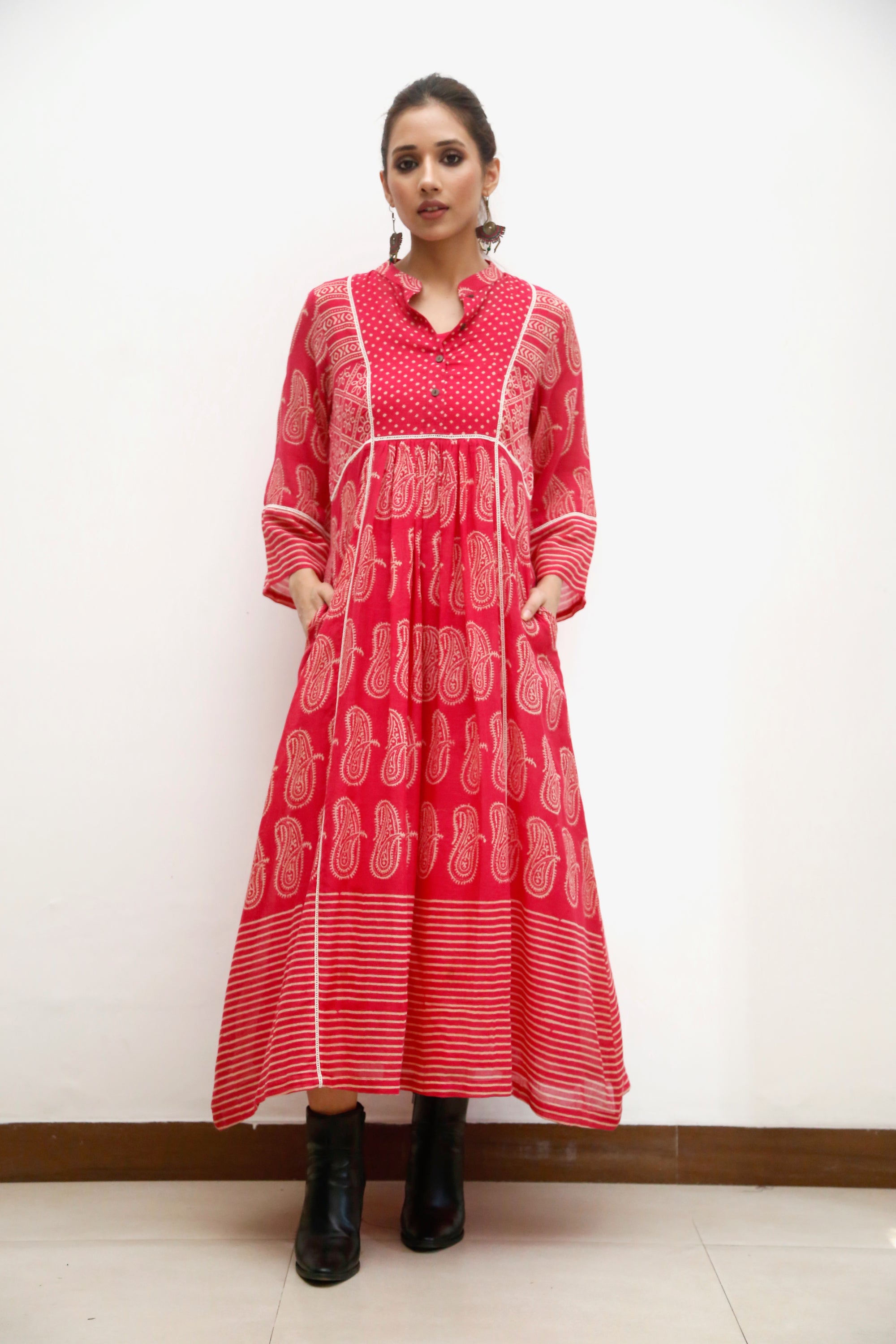 Tarang Pink Fuchsia Dress