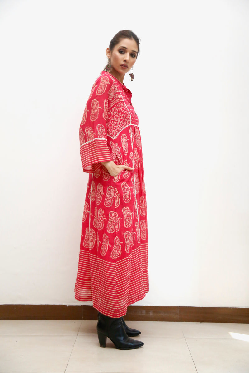 Tarang Pink Fuchsia Dress