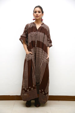 Ektara Brown Dress