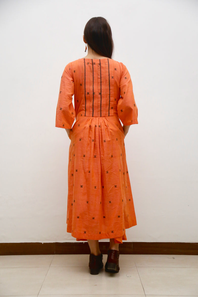 Tamaka Orange Dress