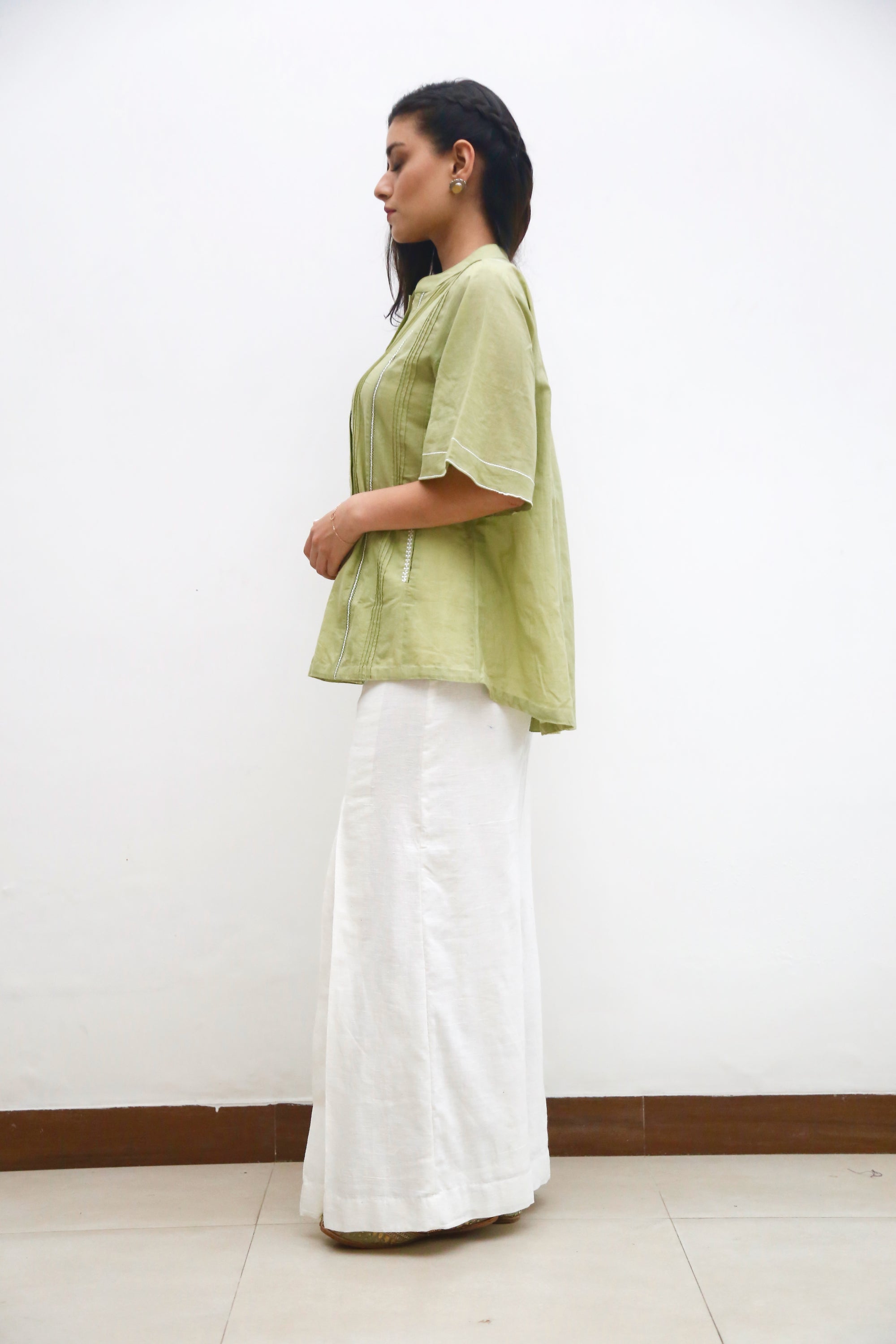 Kanjira Green Top