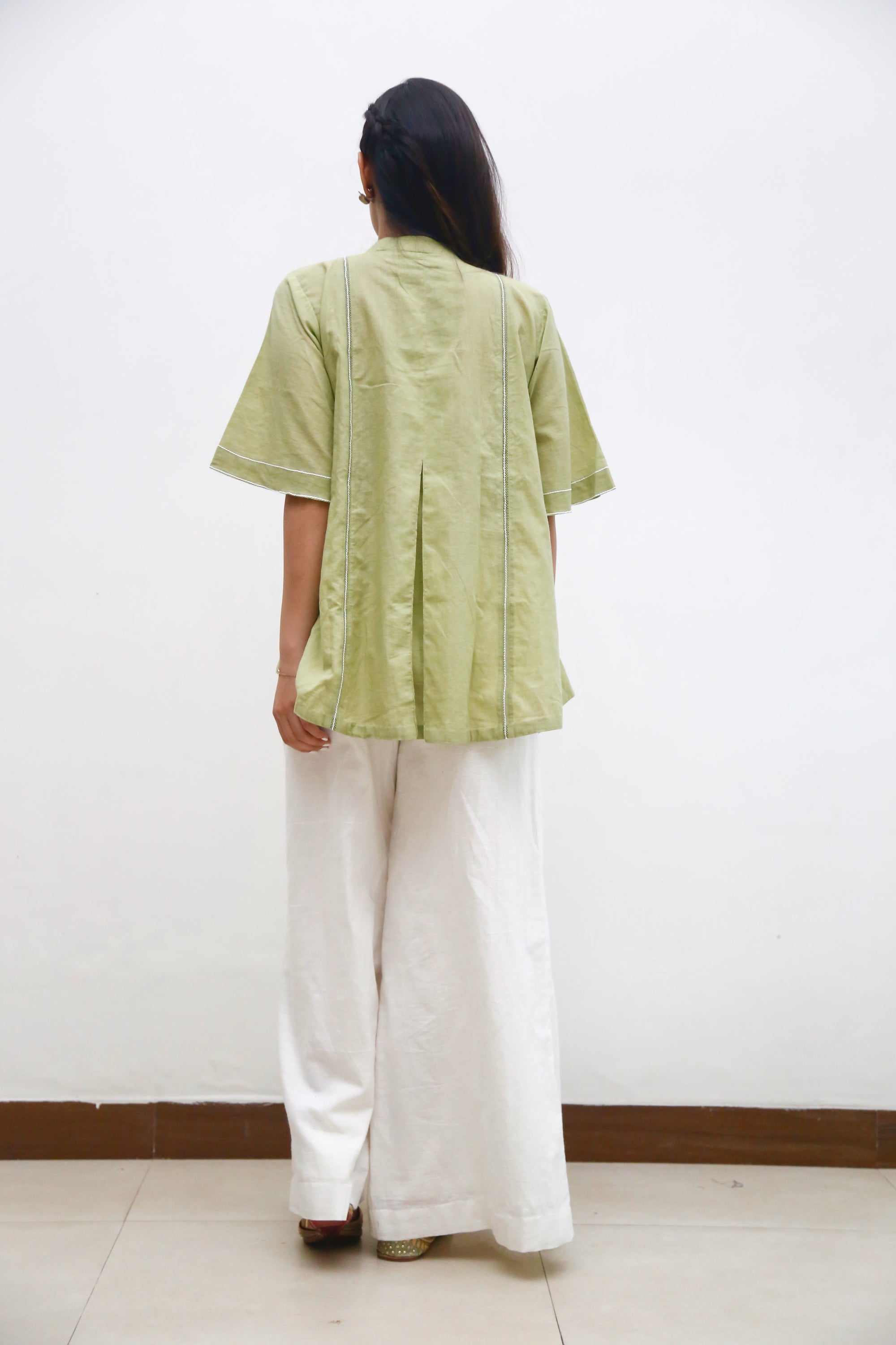 Kanjira Green Top