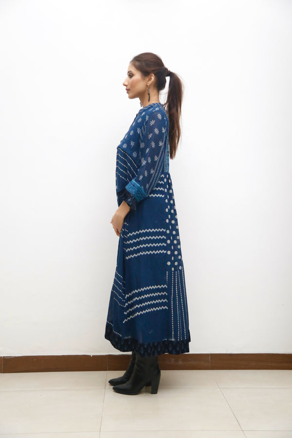 Manjira Indigo Dress
