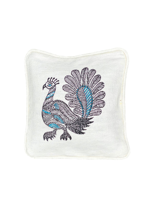 The Peacock Cushion Cover